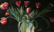 Tulip triptych